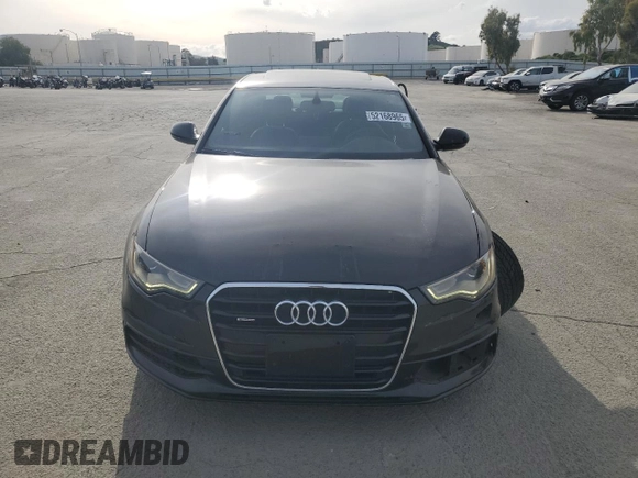 2012 Audi A6 Prestige with VIN WAUHGAFC4CN119339, listed as a Copart auction lot 52168965 with 106,943 mi miles and Salvage title. Bid and sale history available at DreamBid. Image 5.