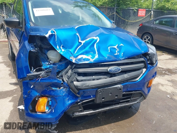 2019 Ford Escape S with VIN 1FMCU0F76KUB60154, listed as a IAAI auction lot 42508603 with 53,003 mi miles and . Bid and sale history available at DreamBid. Image 6.