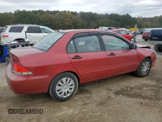 2006 Mitsubishi Lancer ES with VIN JA3AJ26E36U069684, listed as a Copart auction lot 83273724 with 78,985 mi miles and Salvage Title. Bid and sale history available at carsss.com. Image 3.
