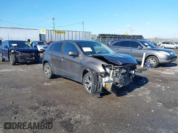 2018 Mitsubishi Outlander Sport ES 2.0 with VIN JA4AR3AU9JU023598, listed as a IAAI auction lot 41835835 with 95,890 mi miles. Bid and sale history available at carsss.com. Image 1.