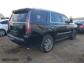 2018 Cadillac Escalade Platinum with VIN 1GYS4DKJ3JR200016, listed as a IAAI auction lot 41367220 with 105,043 mi miles. Bid and sale history available at carsss.com. Image 4.
