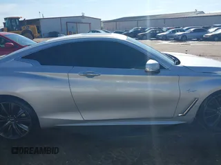 2018 Infiniti Q60 Luxe with VIN JN1EV7EK2JM340015, listed as a IAAI auction lot 41240379 with 115,040 mi miles and . Bid and sale history available at carsss.com. Image 13.