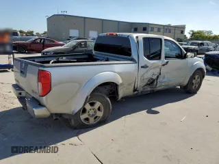 2007 Nissan Frontier SE with VIN 1N6AD09WX7C449322, listed as a Copart auction lot 76840294 with 145,256 mi miles and Salvage Title. Bid and sale history available at carsss.com. Image 3.