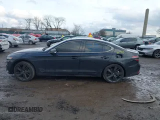 2023 Genesis G70 2.0T with VIN KMTG34TA5PU120298, listed as a IAAI auction lot 41515747 with 32,724 mi miles and . Bid and sale history available at DreamBid. Image 14.