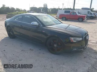 2013 Audi S5 Premium Plus with VIN WAUCGAFR6DA023803, listed as a IAAI auction lot 42036505 with 140,079 mi miles. Bid and sale history available at carsss.com. Image 1.