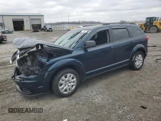 2014 Dodge Journey SE Plus with VIN 3C4PDCAB6ET235288, listed as a Copart auction lot 44637175 with Not Provided miles and Salvage Title. Bid and sale history available at DreamBid. Image 1.