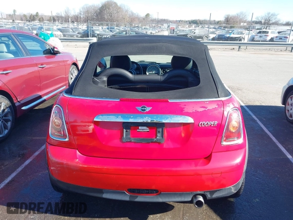 2009 MINI Convertible with VIN WMWMR33569TU95961, listed as a IAAI auction lot 41689845 with 107,934 mi miles and . Bid and sale history available at DreamBid. Image 16.