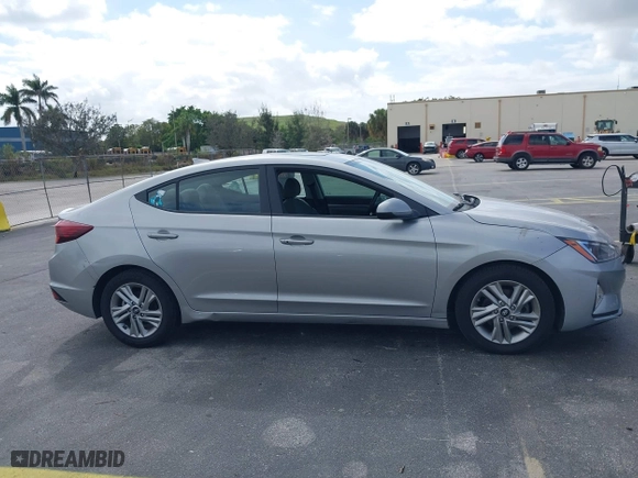 2020 Hyundai Elantra Value Edition with VIN 5NPD84LF4LH605227, listed as a IAAI auction lot 41536543 with 54,519 mi miles. Bid and sale history available at carsss.com. Image 13.