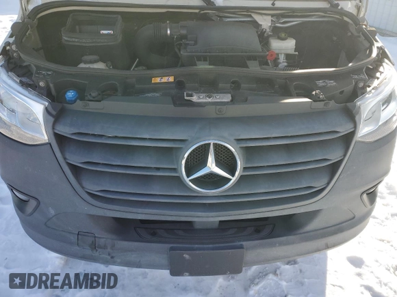 2020 Mercedes-Benz Sprinter with VIN W1W4EBHY6LT021368, listed as a Copart auction lot 42975455 with 101,583 mi miles and Salvage Title. Bid and sale history available at DreamBid. Image 12.