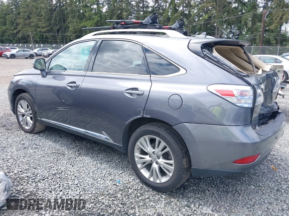 2012 Lexus RX 450h с VIN JTJBC1BA6C2050273, выставлен на аукционе IAAI как лот 42303105 с пробегом 76 773 миль миль и . История ставок и продаж доступна на DreamBid. Изображение 3.