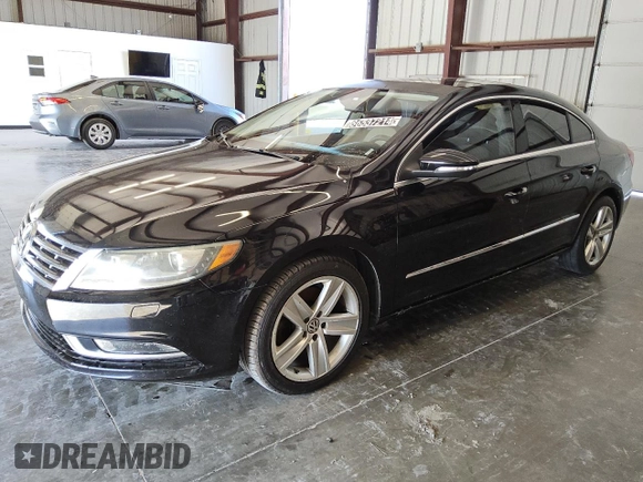 2013 Volkswagen CC VR6 Lux with VIN WVWHU7AN3DE500818, listed as a Copart auction lot 86537214 with 0 mi miles and Clean Title. Bid and sale history available at carsss.com. Image 1.