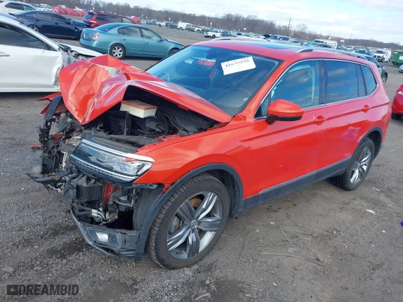 2019 Volkswagen Tiguan SEL Premium with VIN 3VV4B7AX9KM068380, listed as a IAAI auction lot 41640535 with 54,131 mi miles. Bid and sale history available at carsss.com. Image 17.