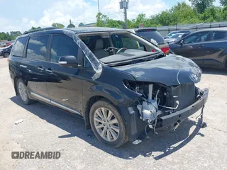 2014 Toyota Sienna XLE with VIN 5TDYK3DC3ES526954, listed as a IAAI auction lot 42538635 with 184,891 mi miles and . Bid and sale history available at DreamBid. Image 1.