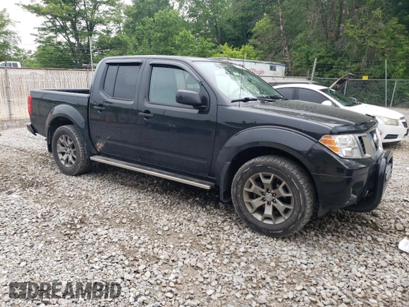2020 Nissan Frontier SV with VIN 1N6ED0EB0LN725638, listed as a Copart auction lot 57299005 with 44,193 mi miles and Salvage title. Bid and sale history available at DreamBid. Image 4.