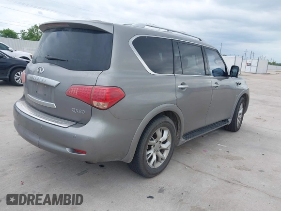 2014 Infiniti QX80 z VIN JN8AZ2NF1E9553024, wystawiony jako IAAI lot #42231679 z przebiegiem 207 618 mil mil oraz . Historia ofert i sprzedaży dostępna na DreamBid. Obrazek 4.