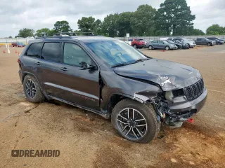 2019 Jeep Grand Cherokee Trailhawk with VIN 1C4RJFLT8KC626880, listed as a Copart auction lot 61364615 with 78,011 mi miles and Salvage title. Bid and sale history available at DreamBid. Image 4.