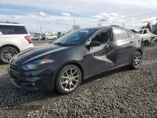 2015 Dodge Dart SXT with VIN 1C3CDFBB7FD205310, listed as a Copart auction lot 46233685 with 133,843 mi miles and Salvage Title. Bid and sale history available at carsss.com. Image 1.