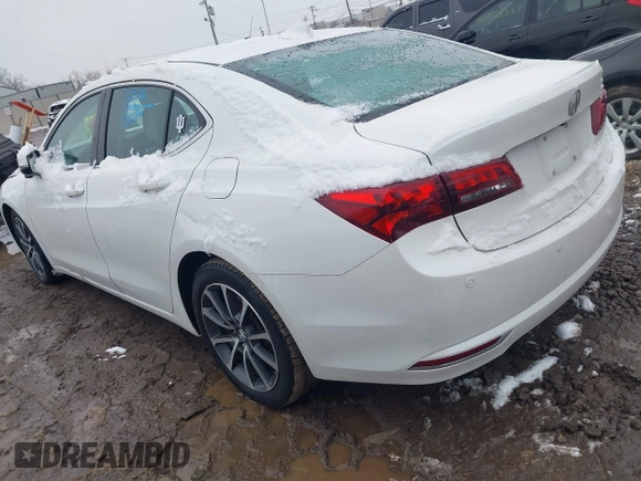 2016 Acura TLX Advance with VIN 19UUB2F79GA010706, listed as a IAAI auction lot 41561543 with 158,869 mi miles and . Bid and sale history available at DreamBid. Image 3.