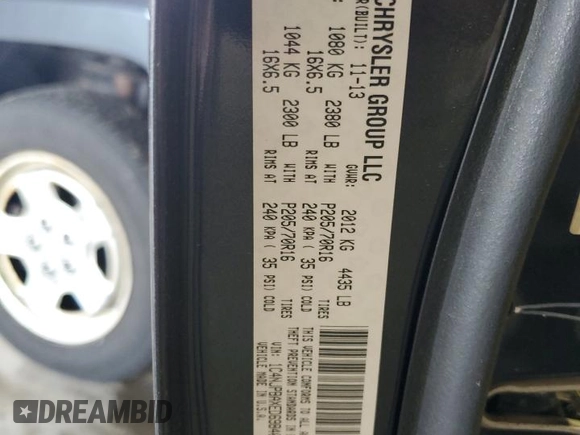 2014 Jeep Patriot Altitude with VIN 1C4NJPBAXED698408, listed as a Copart auction lot 54172925 with 98,355 mi miles and Clean Title. Bid and sale history available at DreamBid. Image 13.