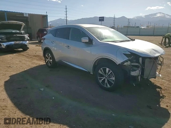 2023 Nissan Murano S with VIN 5N1AZ2AS8PC113446, listed as a Copart auction lot 52422565 with 44,866 mi miles and Salvage title. Bid and sale history available at DreamBid. Image 12.