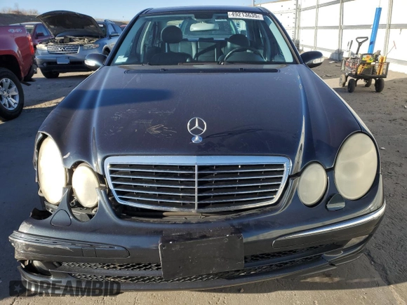 2003 Mercedes-Benz E-Class 3.2L with VIN WDBUF65J23A323385, listed as a Copart auction lot 49213635 with 160,298 mi miles and Salvage Title. Bid and sale history available at carsss.com. Image 5.