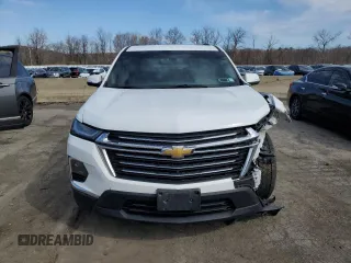 2022 Chevrolet Traverse LT z VIN 1GNEVHKW7NJ156164, wystawiony jako Copart lot #50160045 z przebiegiem 45 424 mil mil oraz Szkoda całkowita • Salvage title. Historia ofert i sprzedaży dostępna na DreamBid. Obrazek 5.