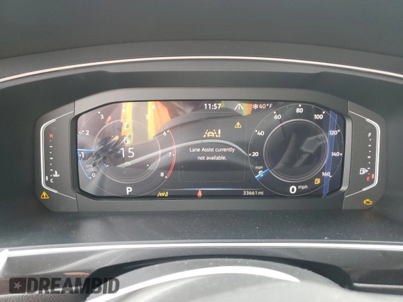 2024 Volkswagen Tiguan SEL R-Line с VIN 3VV4B7AX8RM037891, выставлен на аукционе Copart как лот 45950905 с пробегом 33 661 миль миль и Списание • Salvage title. История ставок и продаж доступна на DreamBid. Изображение 9.
