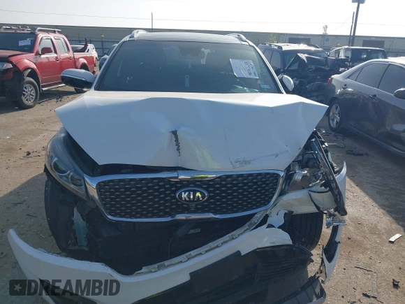 2017 Kia Sorento SX with VIN 5XYPK4A54HG237722, listed as a IAAI auction lot 41773186 with 109,839 mi miles and . Bid and sale history available at DreamBid. Image 12.