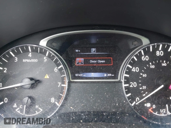 2018 Nissan Altima 2.5 SR with VIN 1N4AL3AP3JC101421, listed as a IAAI auction lot 41482620 with 101,431 mi miles. Bid and sale history available at carsss.com. Image 15.