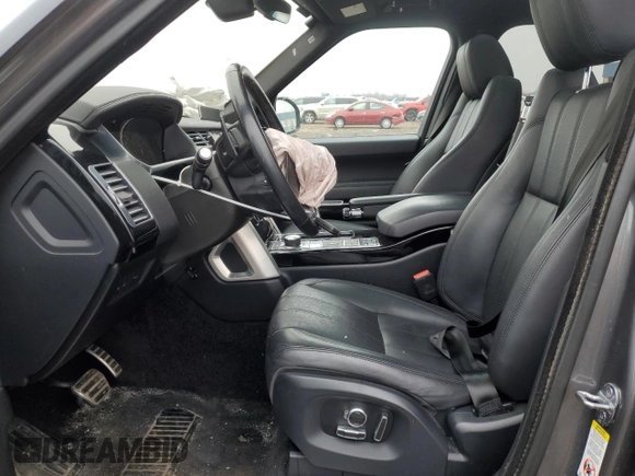 2017 Land Rover Range Rover с VIN SALGS2FE9HA335215, выставлен на аукционе Copart как лот 47974405 с пробегом 120 235 миль миль и Списание • Salvage title. История ставок и продаж доступна на DreamBid. Изображение 7.