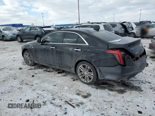 2020 Cadillac CT4 Premium Luxury with VIN 1G6DF5RK8L0156215, listed as a Copart auction lot 41991235 with 36,368 mi miles and Non Repairable. Bid and sale history available at carsss.com. Image 2.