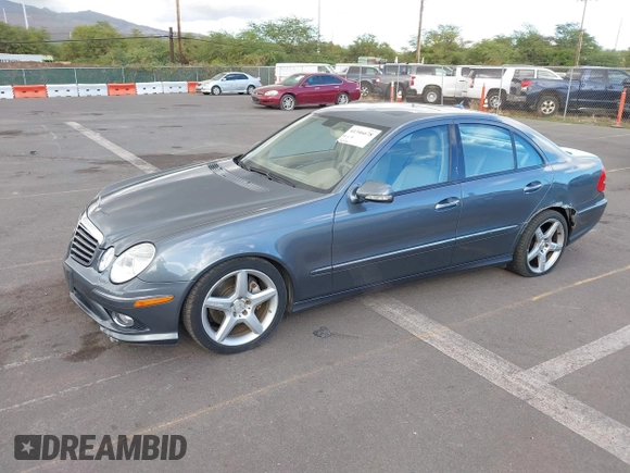 2009 Mercedes-Benz E-Class Luxury 3.5L with VIN WDBUF56X39B363765, listed as a IAAI auction lot 41346678 with 91,076 mi miles. Bid and sale history available at carsss.com. Image 2.