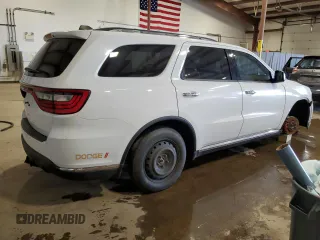 2015 Dodge Durango SXT with VIN 1C4RDHAG6FC789171, listed as a Copart auction lot 56335945 with 165,990 mi miles and Salvage title. Bid and sale history available at DreamBid. Image 3.