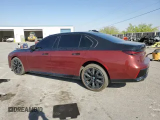 2023 BMW 7 Series 760i xDrive с VIN WBA33EJ09PCL98685, выставлен на аукционе Copart как лот 60106345 с пробегом 16 922 миль миль и Списание • Salvage title. История ставок и продаж доступна на DreamBid. Изображение 2.