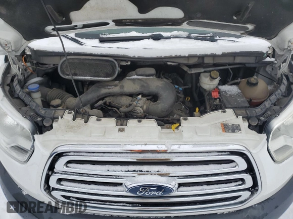 2016 Ford Transit Wagon XL with VIN 1FMZK1YM0GKA42001, listed as a Copart auction lot 44488315 with 106,634 mi miles and Salvage Title. Bid and sale history available at carsss.com. Image 12.