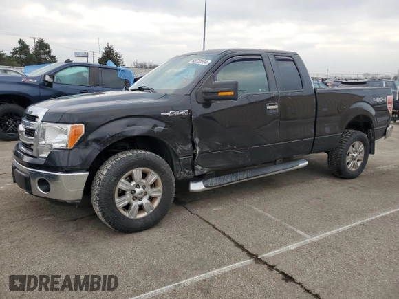 2012 Ford F-150 XL with VIN 1FTEX1EM6CFB23094, listed as a Copart auction lot 85738994 with 146,386 mi miles and Salvage Title. Bid and sale history available at carsss.com. Image 1.