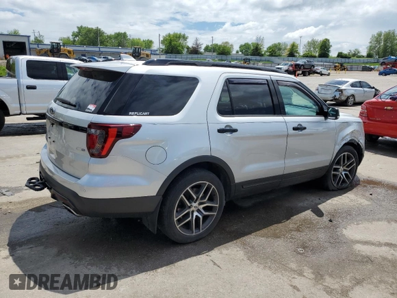2017 Ford Explorer Sport с VIN 1FM5K8GT0HGC89507, выставлен на аукционе Copart как лот 55349455 с пробегом 86 373 миль миль и Списание • Salvage title. История ставок и продаж доступна на DreamBid. Изображение 3.
