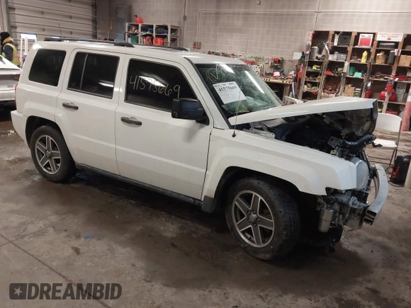 2009 Jeep Patriot Sport with VIN 1J8FT28B39D194976, listed as a IAAI auction lot 41575669 with 130,955 mi miles and . Bid and sale history available at DreamBid. Image 1.