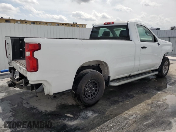 2024 Chevrolet Silverado 1500 Work Truck with VIN 3GCNAAEDXRG386732, listed as a Copart auction lot 50420555 with 0 mi miles and Clean Title. Bid and sale history available at carsss.com. Image 3.