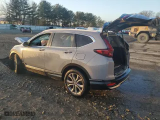 2021 Honda CR-V Touring with VIN 2HKRW2H96MH668365, listed as a Copart auction lot 42845205 with 184,609 mi miles and Salvage Title. Bid and sale history available at carsss.com. Image 2.