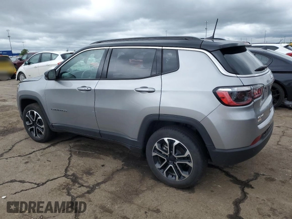 2023 Jeep Compass (RED) Edition с VIN 3C4NJDCN9PT547976, выставлен на аукционе Copart как лот 57993305 с пробегом 13 314 миль миль и На запчасти • Non repairable. История ставок и продаж доступна на DreamBid. Изображение 2.