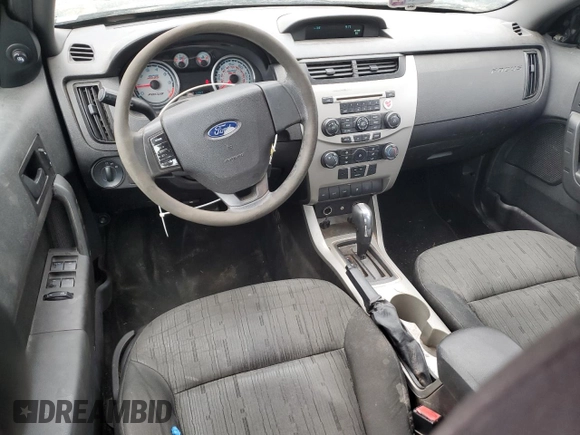 2010 Ford Focus SE with VIN 1FAHP3FN4AW217722, listed as a Copart auction lot 54393865 with 229,688 mi miles and Salvage Title. Bid and sale history available at DreamBid. Image 8.