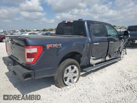 2022 Ford F-150 XL с VIN 1FTFW1E87NFA90247, выставлен на аукционе Copart как лот 53242955 с пробегом 44 707 миль миль и Чистый • Clean title. История ставок и продаж доступна на DreamBid. Изображение 3.