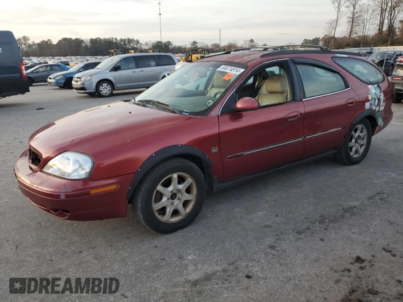 2001 Mercury Sable LS Premium with VIN 1MEHM59S91A635138, listed as a Copart auction lot 84674814 with 170,559 mi miles and Salvage Title. Bid and sale history available at DreamBid. Image 1.