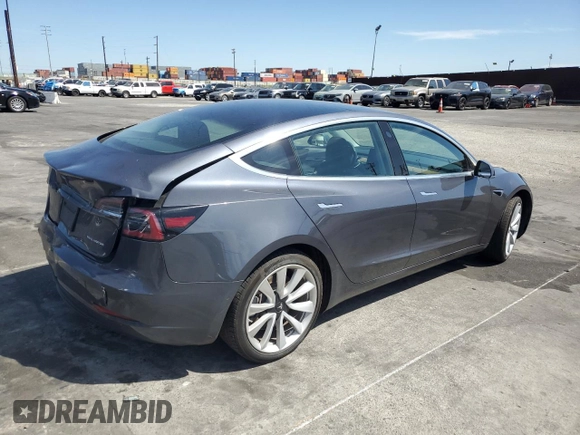 2020 Tesla Model 3 Long Range with VIN 5YJ3E1EB4LF650955, listed as a Copart auction lot 51931255 with 59,046 mi miles and Salvage Title. Bid and sale history available at carsss.com. Image 3.