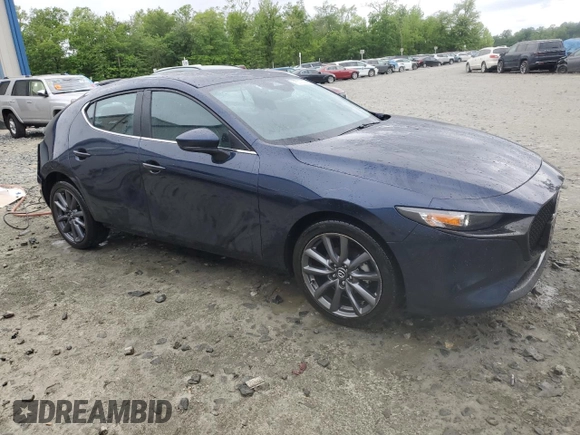 2024 Mazda 3 S Preferred with VIN JM1BPALM9R1713169, listed as a Copart auction lot 56680905 with 23,116 mi miles and Clean title. Bid and sale history available at DreamBid. Image 4.
