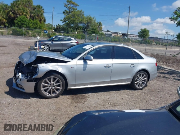 2014 Audi A4 Premium Plus with VIN WAUEFAFL6EN005948, listed as a IAAI auction lot 41923138 with 129,715 mi miles. Bid and sale history available at carsss.com. Image 14.