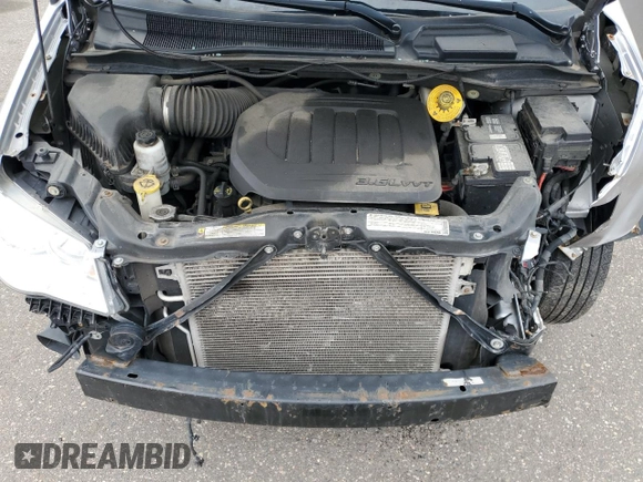 2019 Dodge Grand Caravan SE with VIN 2C4RDGBGXKR642247, listed as a Copart auction lot 54124295 with 153,163 mi miles and Salvage Title. Bid and sale history available at DreamBid. Image 11.