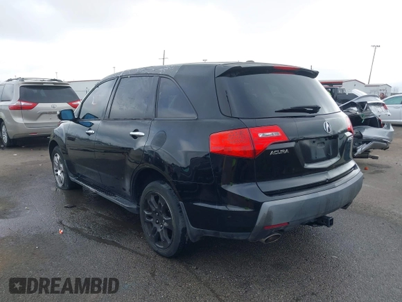 2009 Acura MDX Tech Pkg with VIN 2HNYD28699H530837, listed as a IAAI auction lot 41522461 with 1 mi miles. Bid and sale history available at carsss.com. Image 3.
