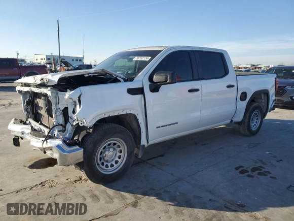 2023 GMC Sierra 1500 with VIN 3GTPHAED3PG104934, listed as a Copart auction lot 85552124 with 15,240 mi miles and Clean Title. Bid and sale history available at DreamBid. Image 1.